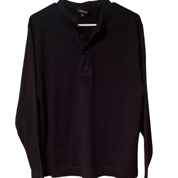 Murano Black Wool Blend Pullover Sweater - Picture 1 of 5